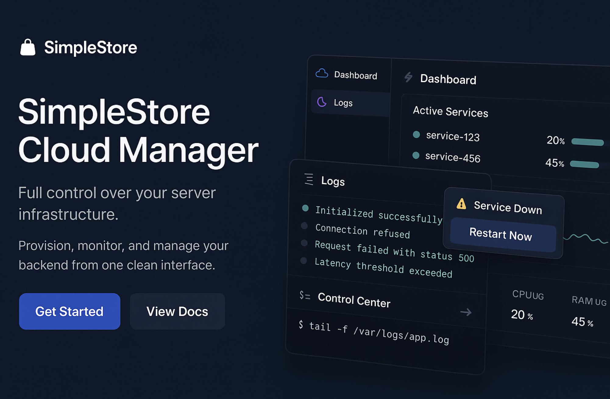 SimpleStore Cloud Infra